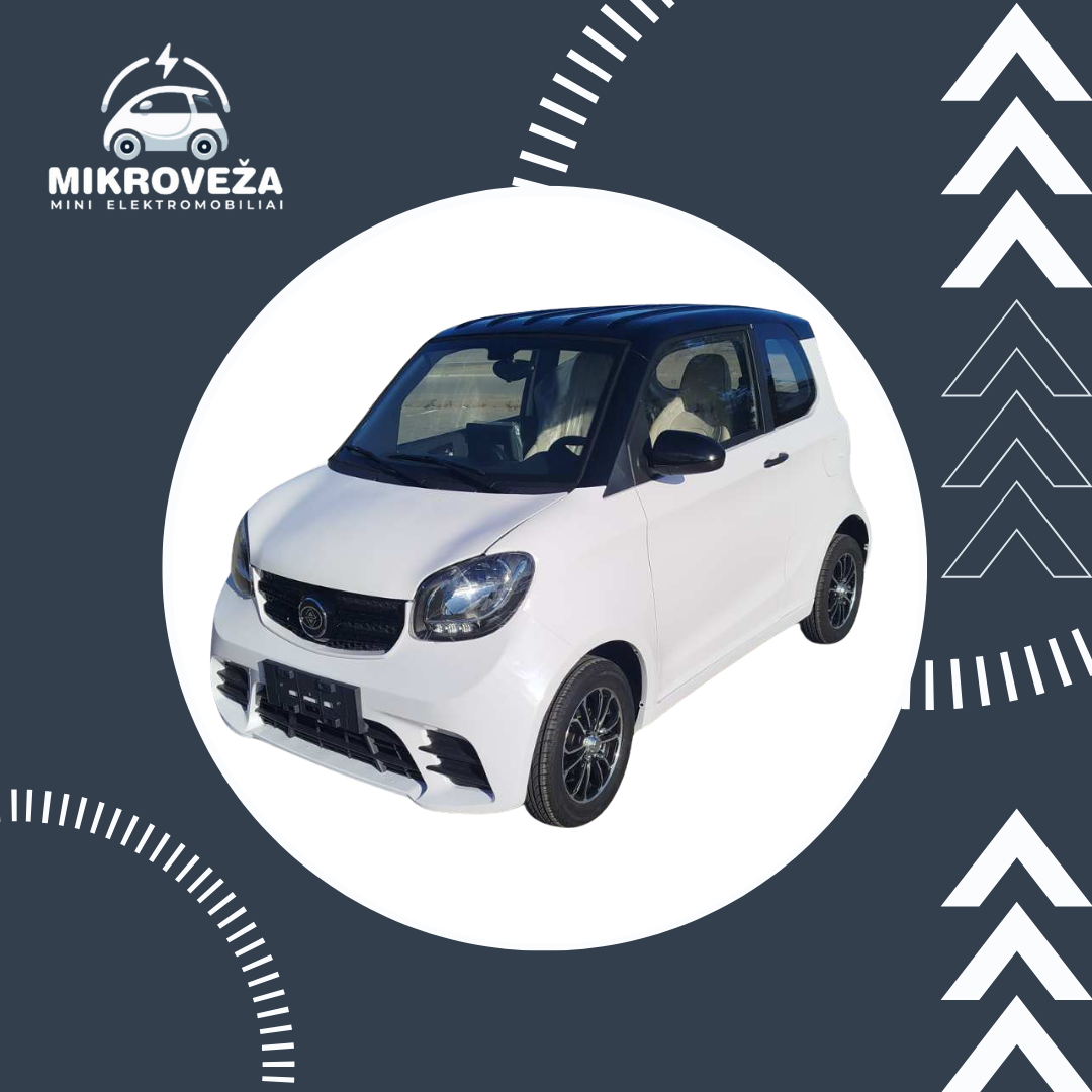 Elektriniai automobiliai B1 - Baltas
