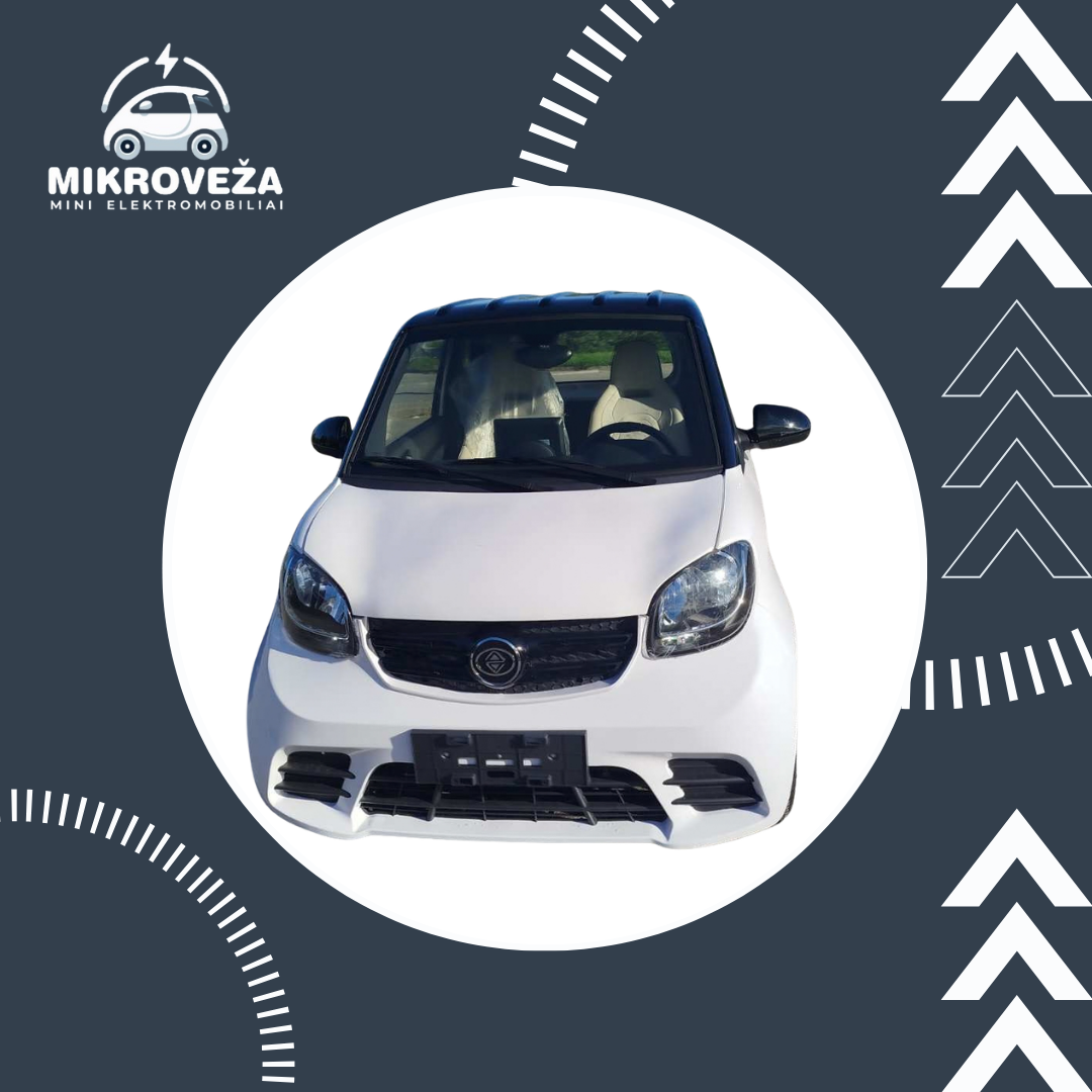 Elektriniai automobiliai B1 - Baltas - Image 2