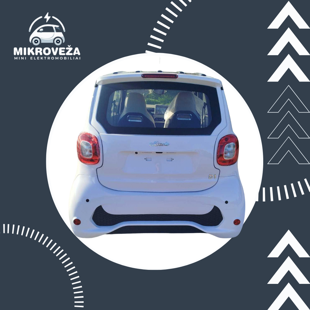 Elektriniai automobiliai B1 - Baltas - Image 4